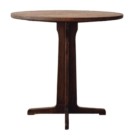 Ashley Furniture Signature Design Stuman Medium Brown Round Dining Table